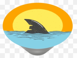 Sunrise Fin - American Shark Conservancy PopSockets Official Common Dolphins png