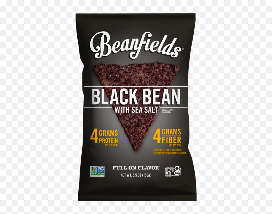 Fiery Hot Bean Chips U2013 Beanfields Snacks - Beanfields Black Bean Oz Png,Bag Of Chips Icon