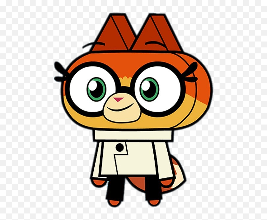 Unikitty Character Dr Fox Transparent Png - Stickpng Unikitty Show Dr Fox,Fox Png