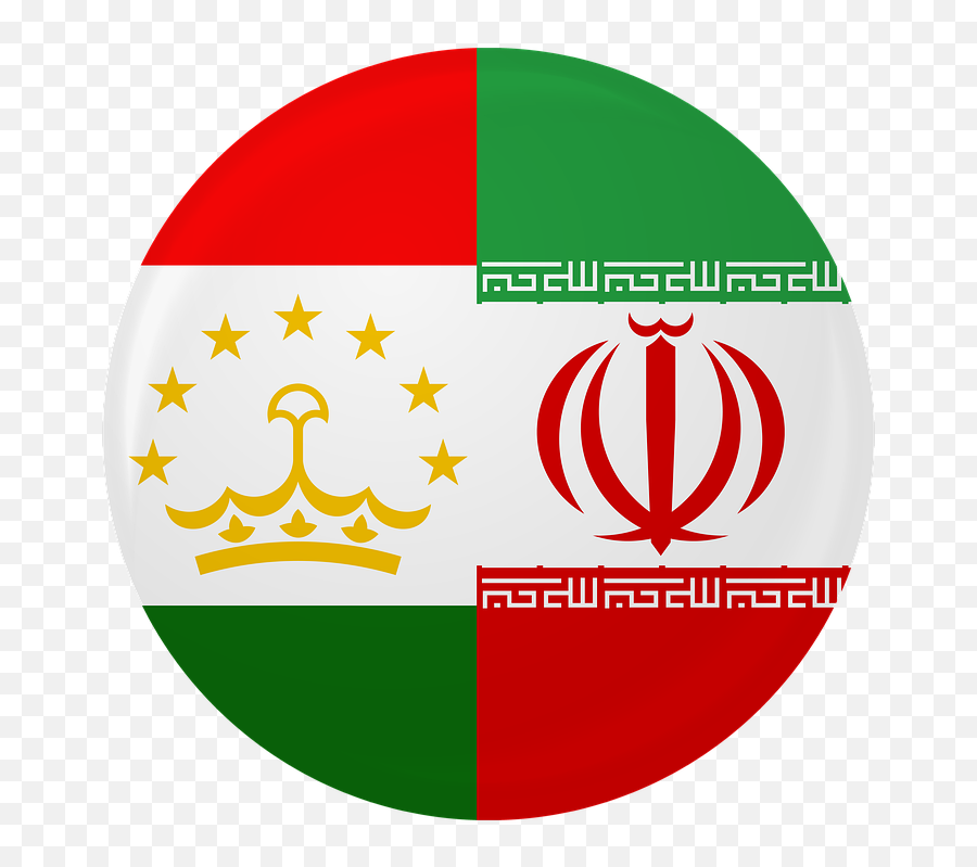 Free Photo Afghanistan Tajikistan Badge Icon Iran India - Iran Flag Png,India Icon
