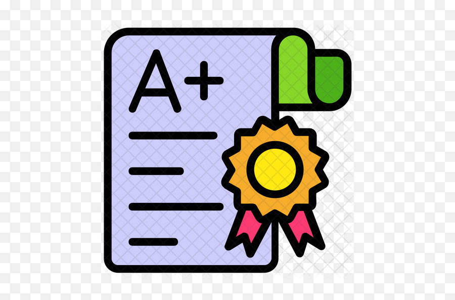 Grade Sheet Icon - Ribbon Award Icon Png,Grade Png