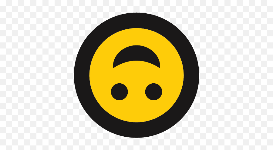 Grin Play Silly Upside Down Icon - Fat Face Png,Smirk Emoji Png