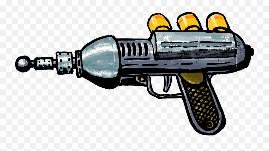 Ray Gun Stickers - Ranged Weapon Png,Ray Gun Png