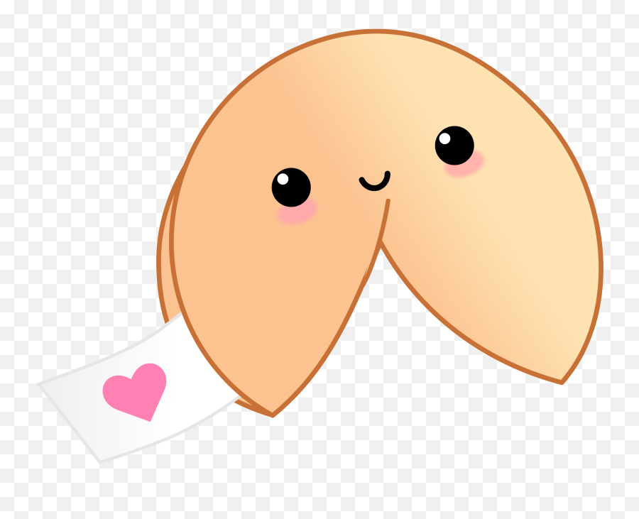 Download Free Png Kawaii Fortune Cookie - Cute Kawaii Fortune Cookie,Fortune Cookie Png