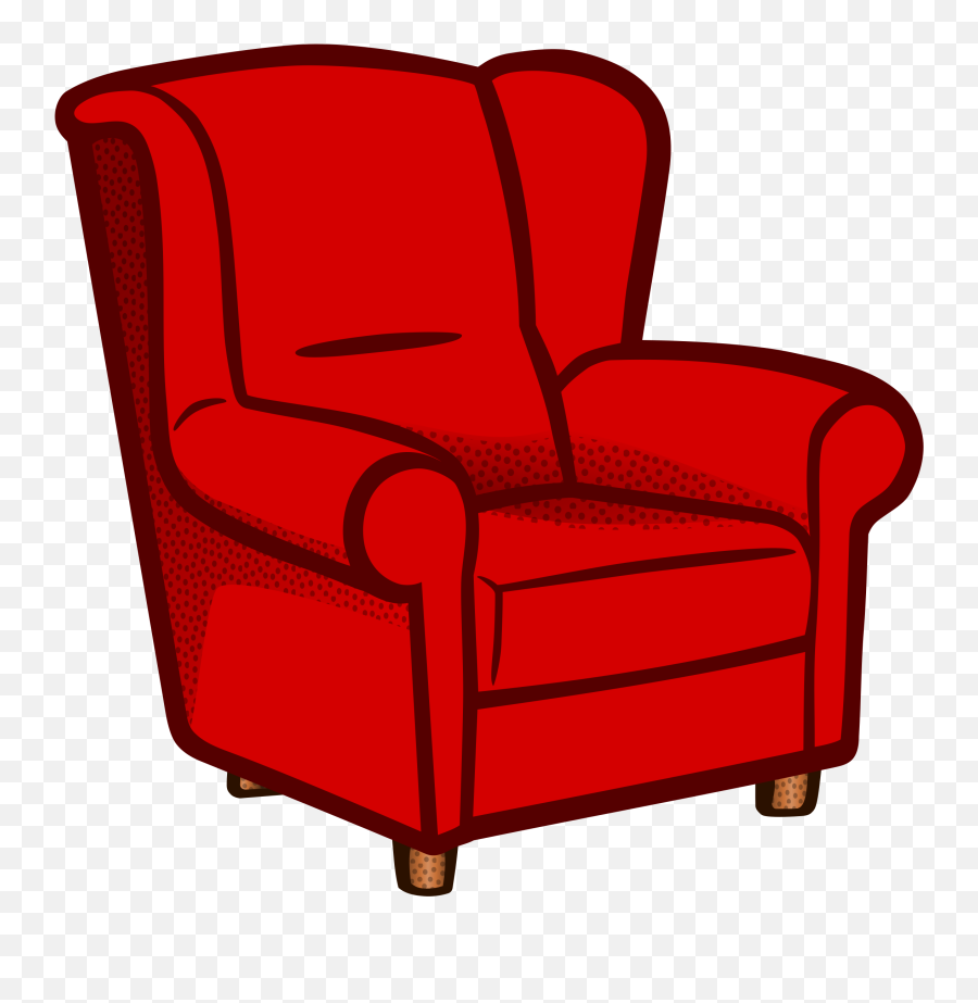 Clipart Chair Sofa Transparent Free For - Armchair Clipart Png,Sofa Transparent