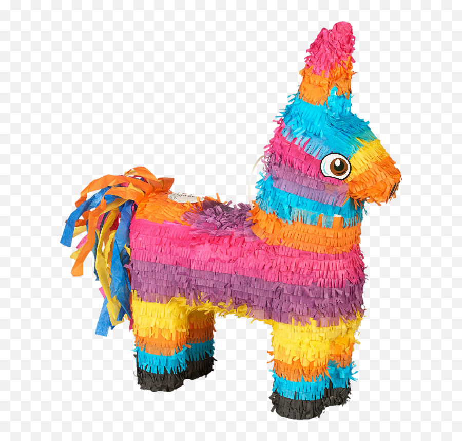 Transparent Background Donkey Pinata - Llama De Colores Piñata Png,Pinata Png