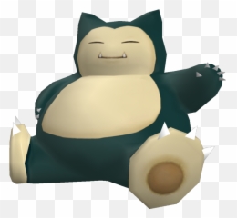 Wii - Super Smash Bros Brawl Snorlax Trophy The Models Stuffed Toy Png,Snorlax Png