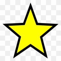 Yellow Star Png 2 Image - Vector Hd