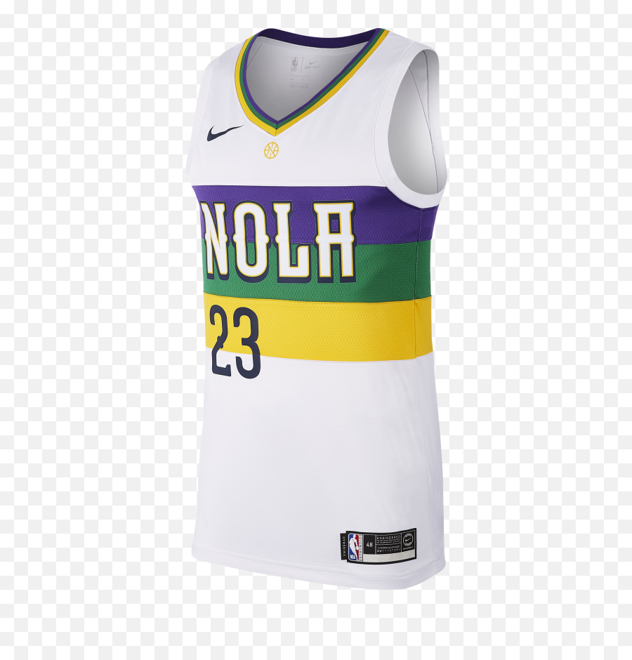 Download Hd Nike Nba New Orleans - Vest Png,Anthony Davis Png
