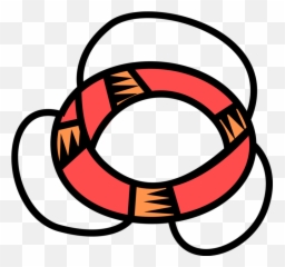 Vector Illustration Of Lifebuoy Ring Lifesaver Life Clipart - Vector Graphics Png,Life Ring Png