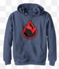 Gold 7k Follower Flame Pullover Hoodie By Cr0ssf1r3x Design - Navy Seal png