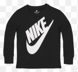 Nike Boys Jumbo Futura Ls Tee - Boytops Bambini S19 Nike Png,Nike Logo Jpg