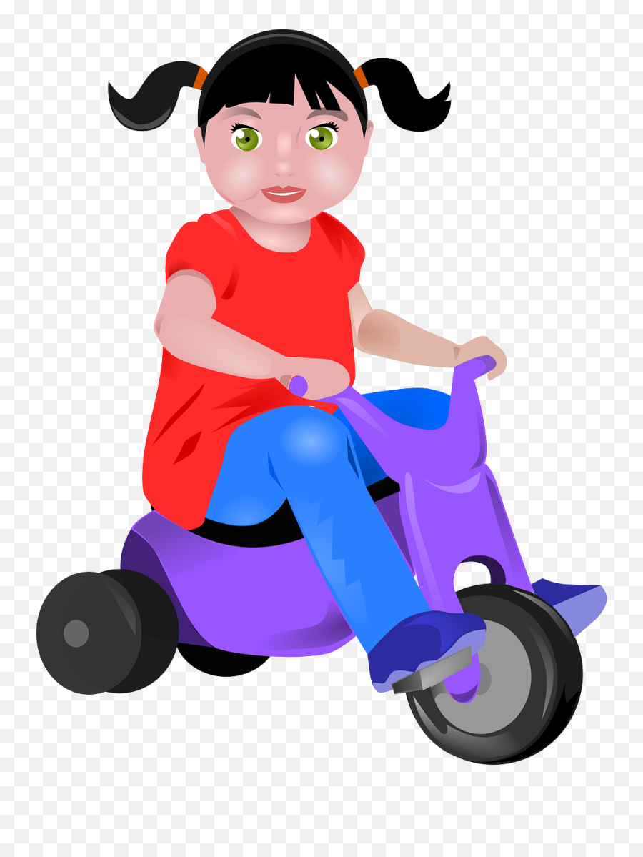 Toddler Tricycle Trike Juvenile - Toddler Clip Art Png,Tricycle Png