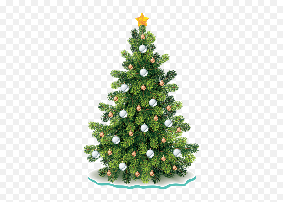 Christmas Tree Png Clipart Image Illustration Trees