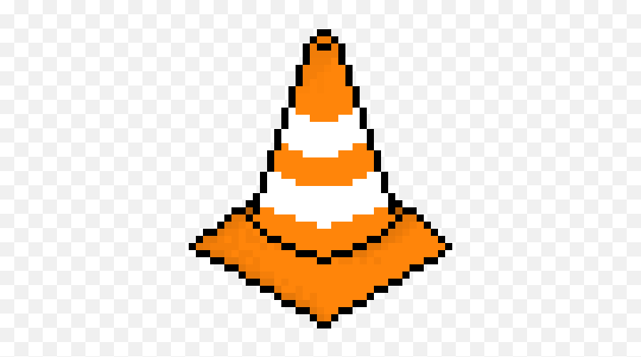 Traffic Cone - Pixel Art Easy Pokemon Png,Traffic Cone Png