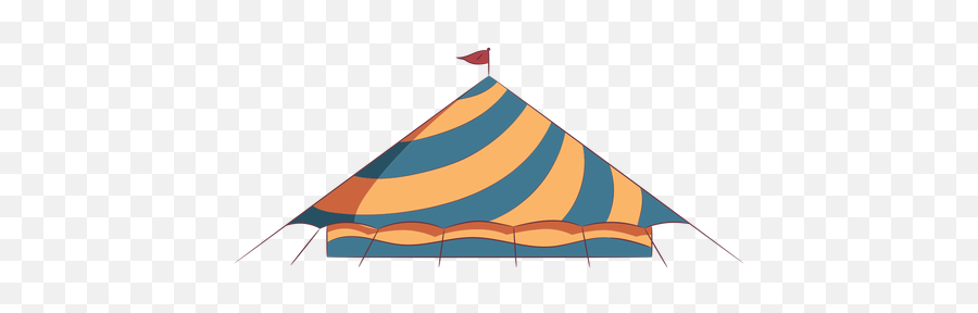 Colored Circus Tent - Triangle Png,Circus Tent Png