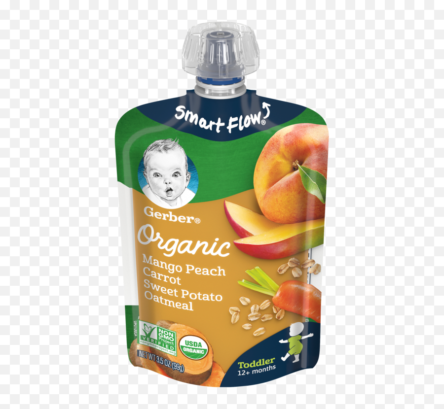Organic Toddler Pouch Gerber - Gerber Organic Banana Mango Quinoa With Avocado Png,Potato Transparent