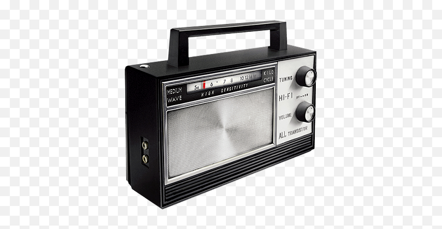 Radio Png Images Free Download - Electronic Age Media Devices,Old Radio Png