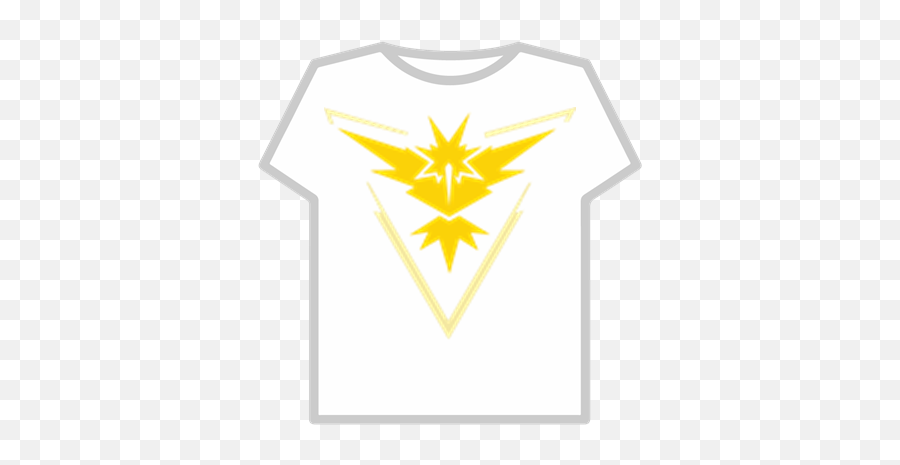 Team Instinct - Roblox Boobs T Shirt Png,Pokemon Go Logo Transparent