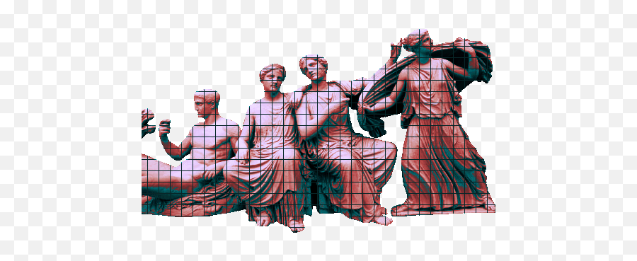 Animated Gif About In Vaporwave Transparent Stuff - Transparent Vaporwave Statue Gif Png,Vaporwave Transparent