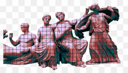 Animated Gif About In Vaporwave Transparent Stuff - Transparent Vaporwave Statue Gif png