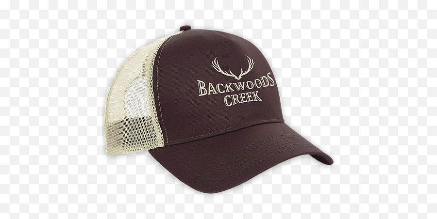 Limited Edition Trucker Cap - Brown Cream Backwoods Creek Baseball Cap Png,Backwoods Png