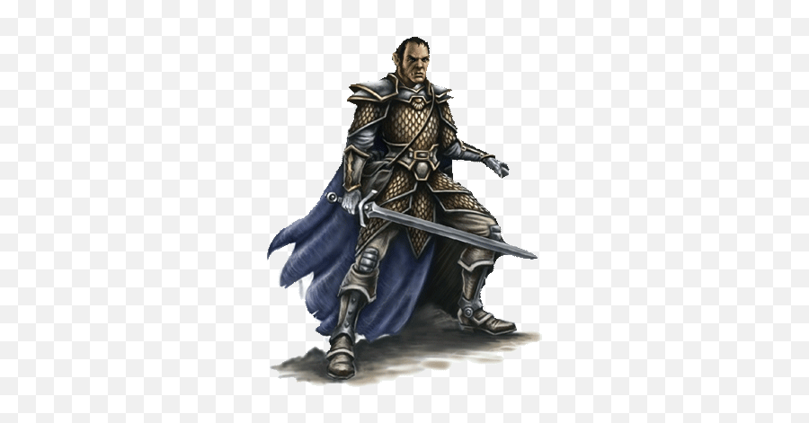 Transparent Knight Half Orc U0026 Png Clipart Free - Half Orc Fighter,Orc Png