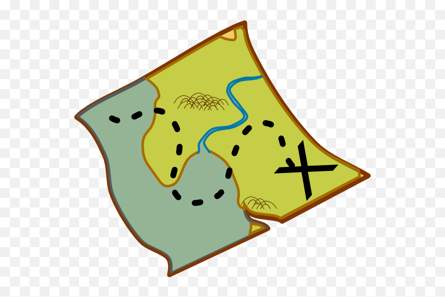 Maps Us Map Clip Art Image 0 - Clipartix Treasure Map Clip Art Png,Road Clipart Transparent
