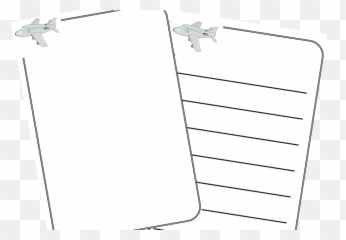 Free Aeroplanetransportholiday Writing Frame Early Years Png