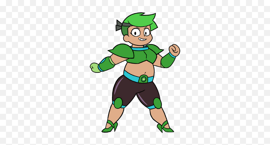 Ok Ko Green Guts Transparent Png - Ok Ko Be Heroes The Hue Troop,Guts Png