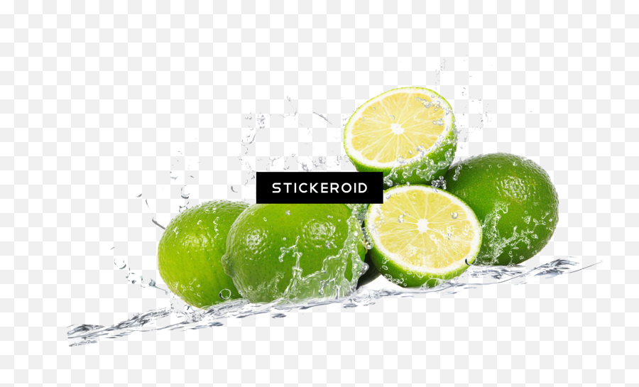 Download Hd Lime Splash Lemon Transparent Png Image - Transparent Green Lemon Png,Lemon Png