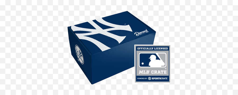 New York Yankees Diamond Crate - Yankees Gift Box Png,New York Yankees Logo Png