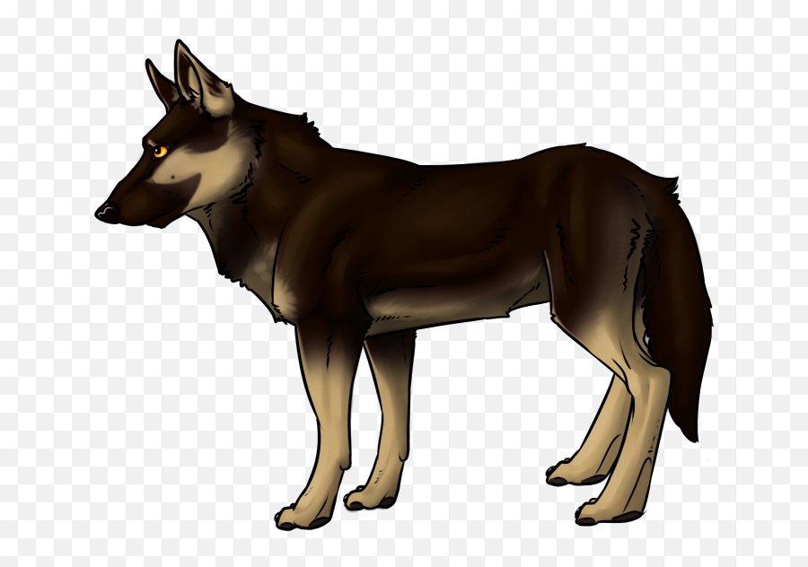 Manga German Shepherd - German Shepherd Art Png Clipart Horse Coats Sims 3,German Shepherd Png