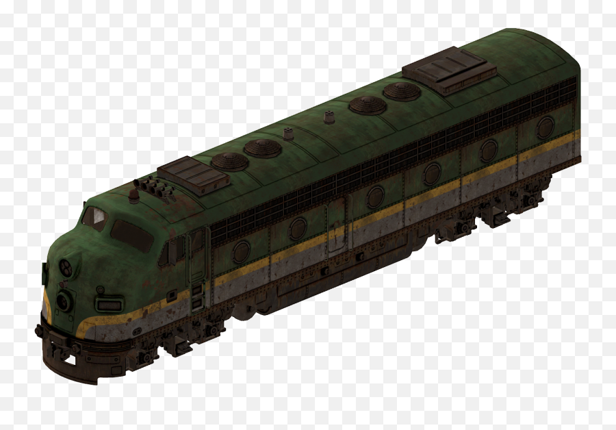 Locomotive Fallout Wiki Fandom - Fnv Train Png,Railroad Tracks Png