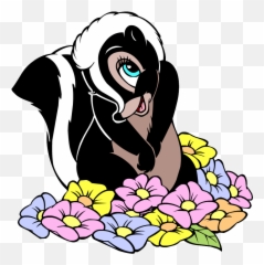 Bambi Flower Png - Clip Art Library Flower From Bambi Drawing,Bambi Png