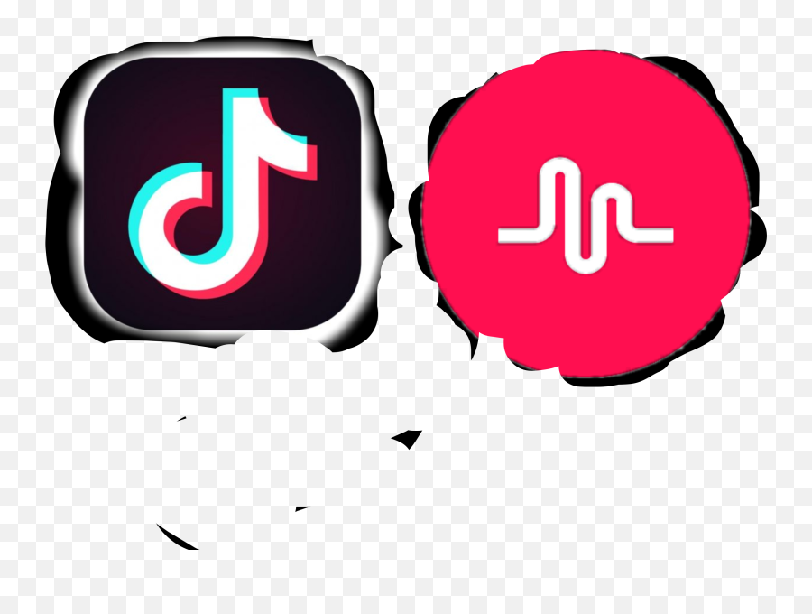 Tiktok Sticker - Logo De Tiktok Musical Png,Musically Logo