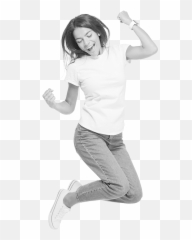Woman Jumping Png - Jumping Woman Png,Jumping Png