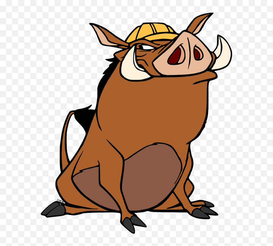 Pumba Png - Pumba With Hat,Pumba Png