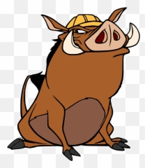 Pumba Png - Pumba With Hat,Pumba Png