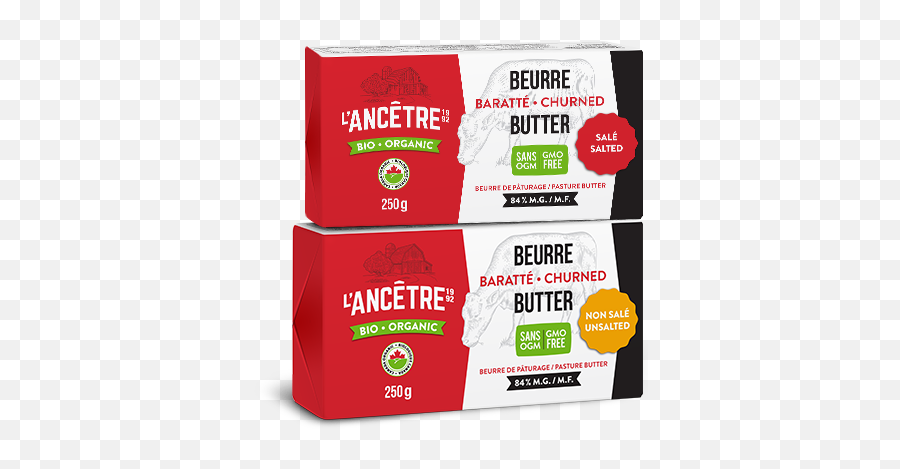 Organic Butters For Healthy Recipes Fromagerie Lu0027ancêtre - Beurre L Ancêtre Png,Butters Png