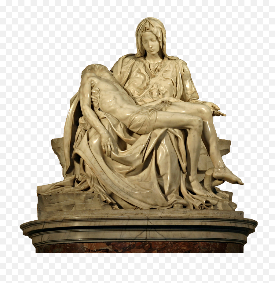 Pieta 5450 Cut Out - Michelangelo Pieta Png,Michelangelo Png