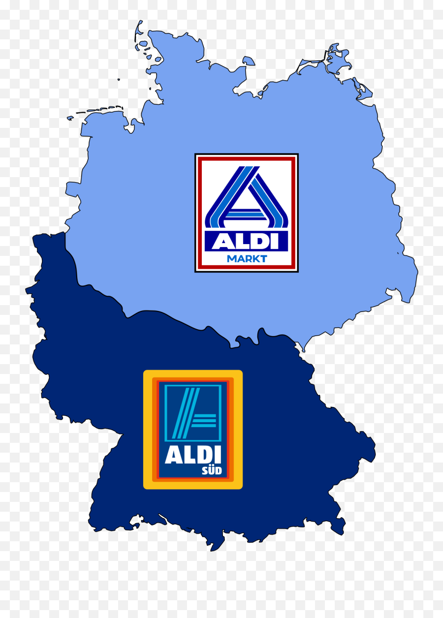 Aldiaequator - North And South Germans Png,Aldi Logo Png