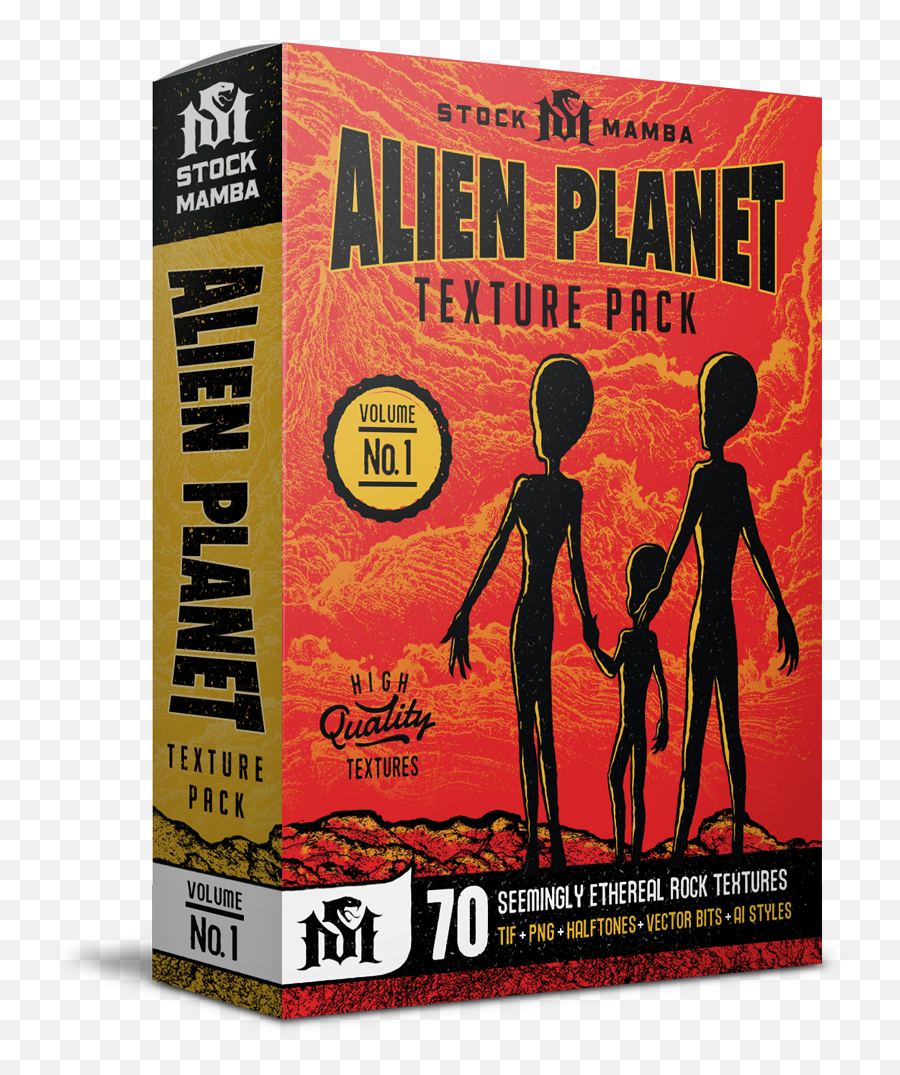 Alien Planet Texture Pack - Book Cover Png,Rock Texture Png
