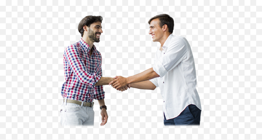 Download Man Shaking Hands With His - Man Png,Shaking Hands Png