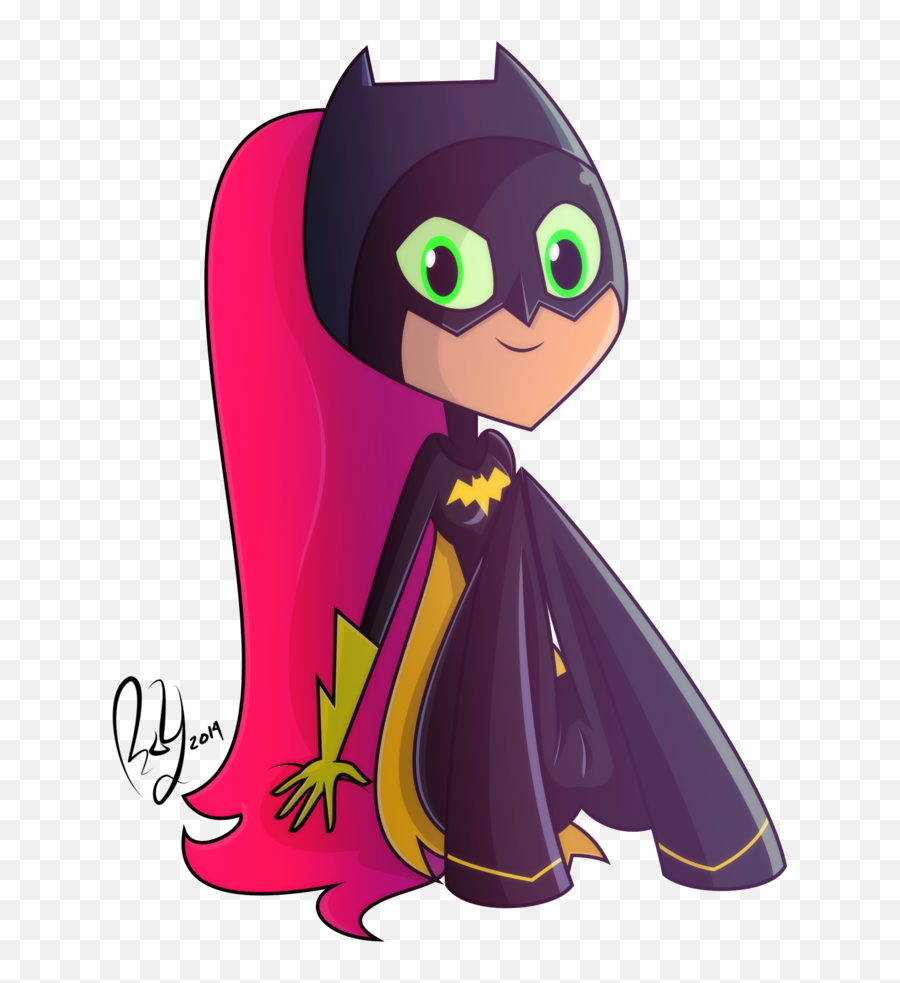 Teen Titans Fan Art - Teen Titans Go Starfire Batgirl Png,Starfire Png