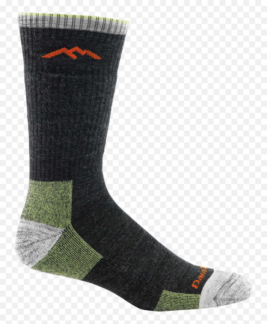 Hiker Boot Sock Cushion - Darn Tough 1403 Lime Png,Sock Png