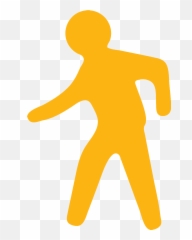 Pedestrian Walkway Floor Sign Anti - Pedestrian Walkway Floor Signs Png,Walkway Png