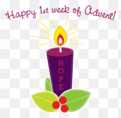 Advent Candles Clipart - Png Transparent Advent Clipart,Advent Wreath ...