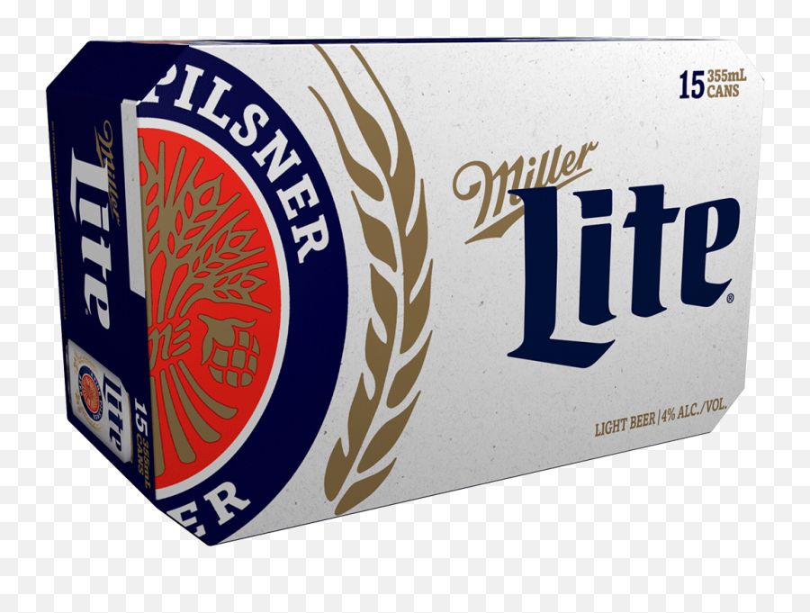 Miller Lite - Miller Lite 15 Pack Png,Miller Light Logo