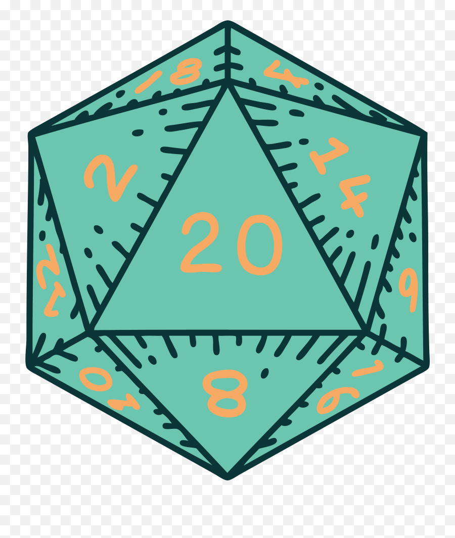 Dungeons Dragons Club - D20 Vector Png,Dungeon And Dragons Logo